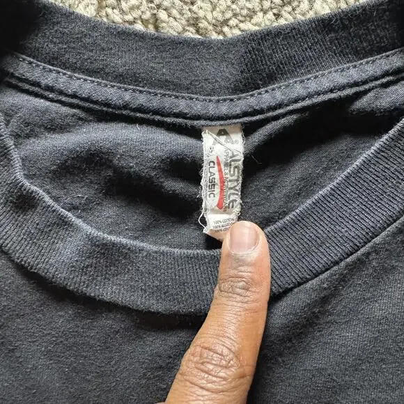 Vintage California Republic Graphic T-Shirt Blac XL - Picture 3 of 4